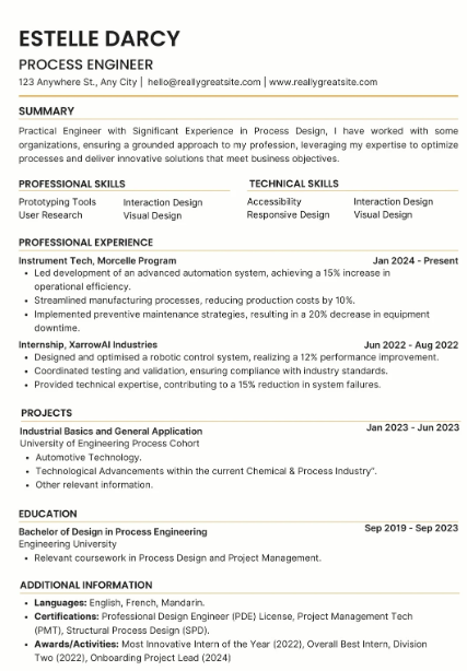 Contemporary Template Preview